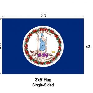 Virginia (VA) State Flag sold by Sign Central, Inc.