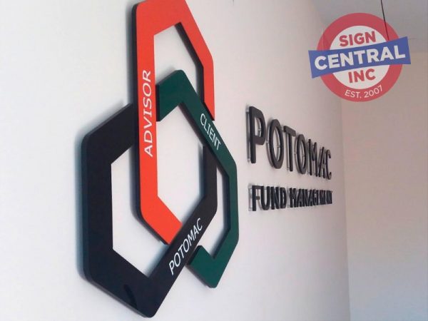 Acrylic Dimensional Logo by Sign Central, Inc.