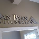 Brushed Silver Dimensional Logo by Sign Central, Inc.