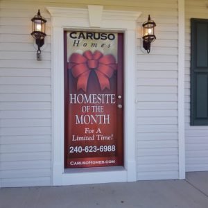 Caruso Homes Door Banner by Sign Central, Inc.