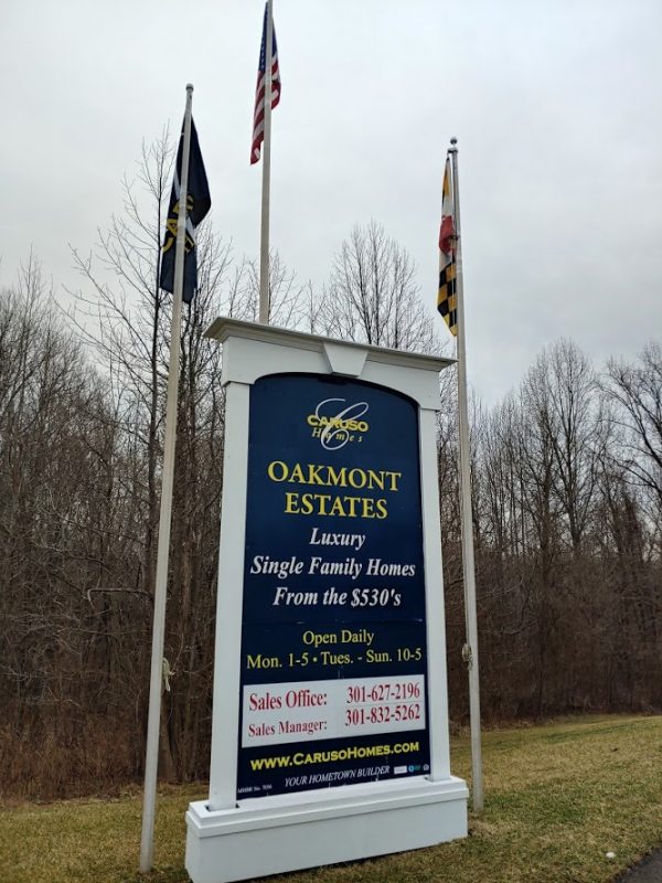 Custom Community Sign by Sign Central, Inc.