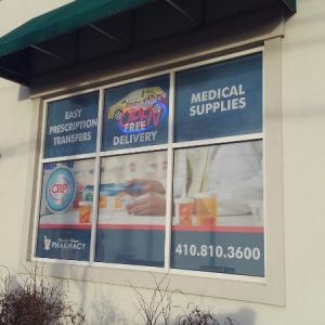 Custom Window Graphics by Sign Central, Inc.