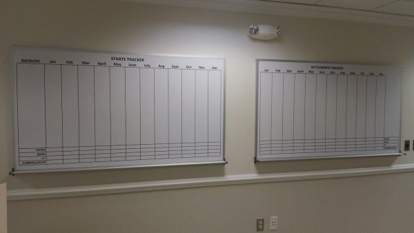 Dry Erase Displays with Custom Graphics by Sing Central, Inc.