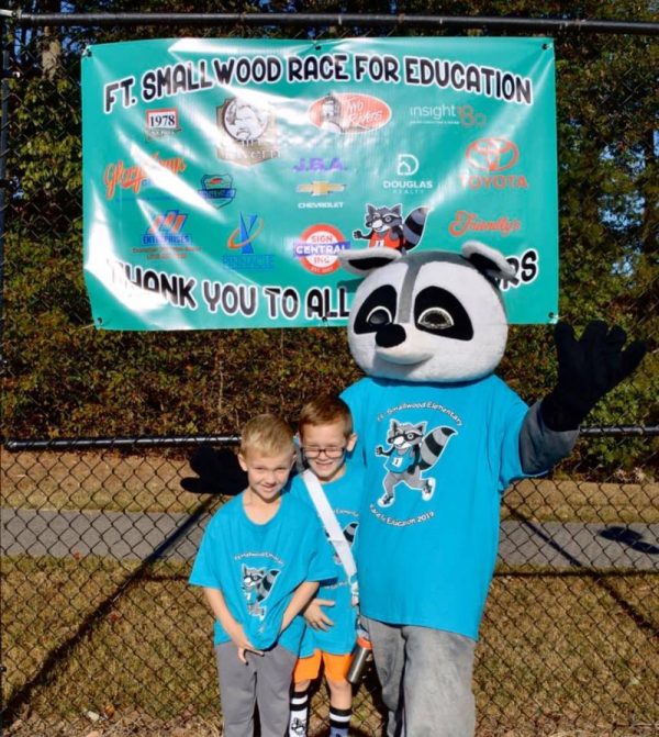 Ft Smallwood Race For Education Banner by Sign Central, Inc