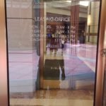 Glass Door Etched Vinyl Graphics by Sign Central, Inc.