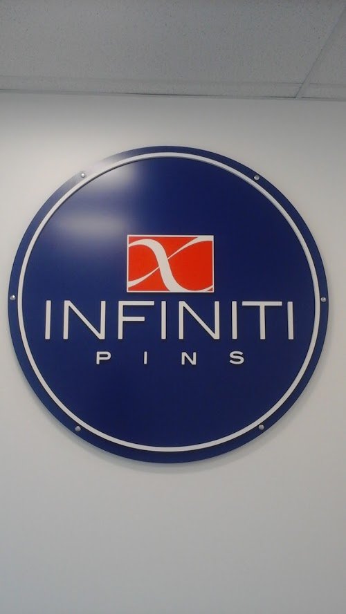 Infiniti Pins Impact business logo by Sign Central, Inc.