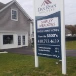 Medium Density Overlay-MDO-Sign on PVC Post-size 4x8 by Sign Central, Inc.