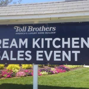 Toll Brothers Banner by Sign Central Incc