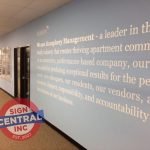 Vinyl Wall Lettering by Sign Central, Inc.